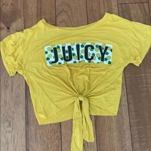 Papaya brand front-tie t-shirt